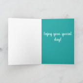 Rottweiler Birthday Karte (Innenseite)