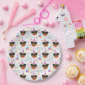 Rottweiler Birthday Party Paper Plates White Pappteller (Party)