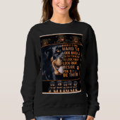 Rottweiler Blanket Sweatshirt (Vorderseite)