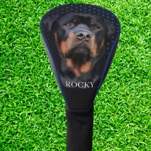  Rottweiler Blau   Golf Headcover