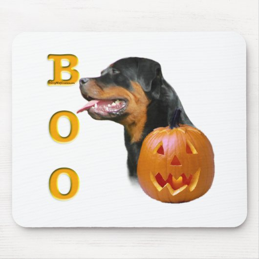 Rottweiler Boo Mousepad (Vorne)