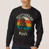 Rottweiler Boss Sweatshirt (Vorderseite)