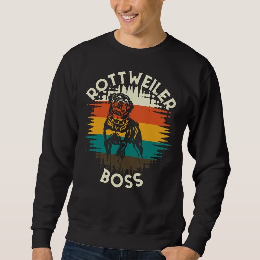 Rottweiler Boss Sweatshirt (Vorderseite)