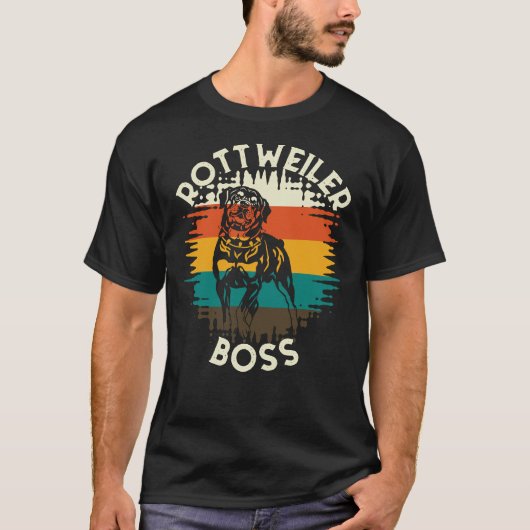 Rottweiler Boss T-Shirt (Vorderseite)