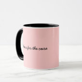 Rottweiler Brustkrebs-Tasse Tasse (Vorderseite Links)