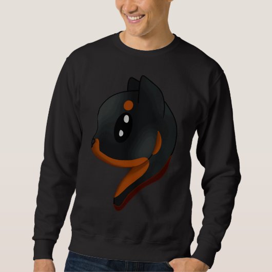 Rottweiler Bubble Pup Sweatshirt (Vorderseite)