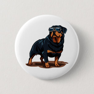 Rottweiler Button