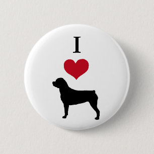 Rottweiler Button