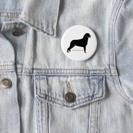 Rottweiler Button (Beispiel)