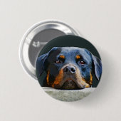 Rottweiler Button (Vorne & Hinten)