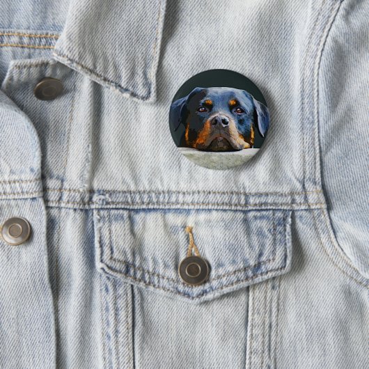 Rottweiler Button (Beispiel)