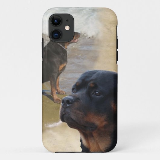 Rottweiler Case-Mate iPhone Hülle (Rückseite)