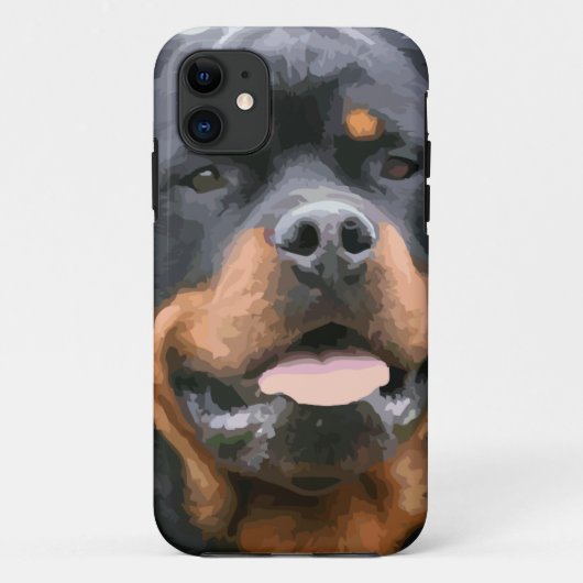 Rottweiler Case-Mate iPhone Hülle (Rückseite)