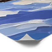 Rottweiler Christmas Boat Holiday Poster (Ecke)