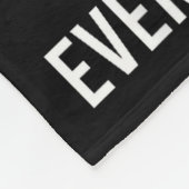 Rottweiler Christmas I'm Fine Everything Is Fine  Fleecedecke (Ecke)