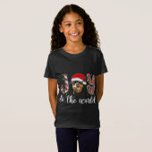 Rottweiler Christmas Rottie Xmas Party Rottweiler T-Shirt (Vorne ganz)