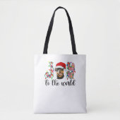 Rottweiler Christmas Rottie Xmas Party Rottweiler Tasche (Vorderseite)