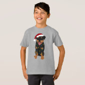 Rottweiler Christmas T-Shirt (Vorne ganz)