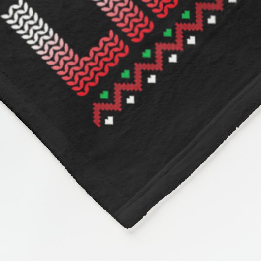 Rottweiler Christmas Tree Decorations Dog Lover Xm Fleecedecke (Ecke)