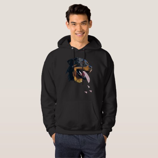 Rottweiler Classic 446 Hoodie (Vorne ganz)
