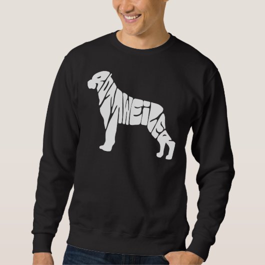 Rottweiler Cool Rottweiler Eigentümer Sweatshirt (Vorderseite)