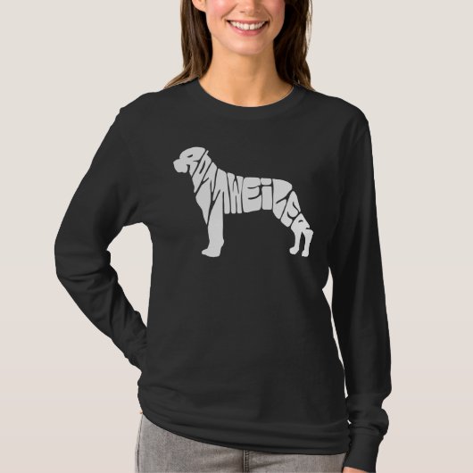 Rottweiler Cool Rottweiler Eigentümer T-Shirt (Vorderseite)