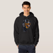 Rottweiler Cruza Hoodie (Vorne ganz)