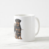 Rottweiler Dad Kaffeetasse (VorderseiteRechts)