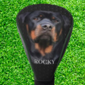  Rottweiler Dark Grey Golf Headcover