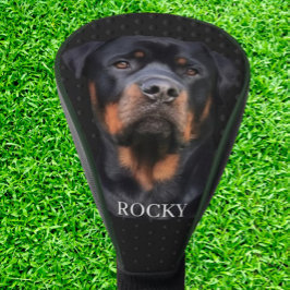  Rottweiler Dark Grey Golf Headcover