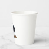 Rottweiler Der Explorer Pappbecher (Links)