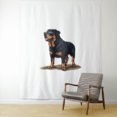 Rottweiler Der Explorer Wandteppich (Beispiel)