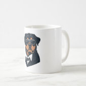 Rottweiler Die Herren Kaffeetasse (VorderseiteRechts)