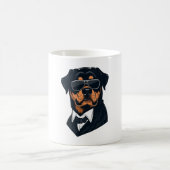 Rottweiler Die Herren Kaffeetasse (Mittel)