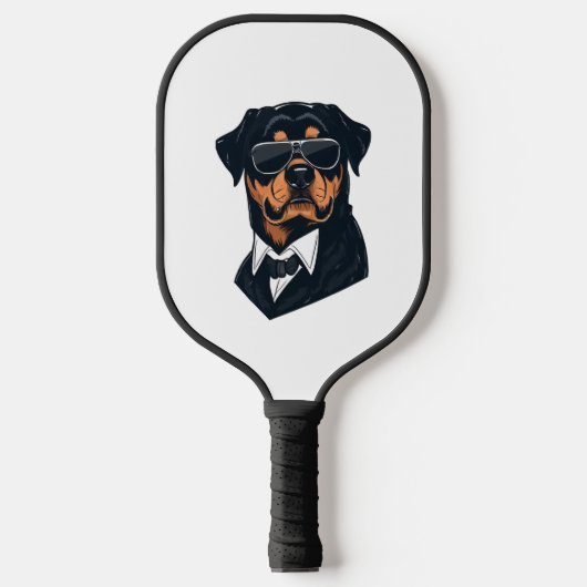 Rottweiler Die Herren Pickleball Schläger (Vorderseite)