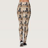 Rottweiler Djing Leggings 6 (Rückseite)