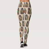 Rottweiler Djing Leggings 8 (Rückseite)