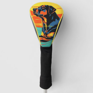 Rottweiler Dog 003 - Bruno Pokopen Golf Headcover