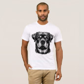 Rottweiler Dog Breed T-Shirt (Vorne ganz)