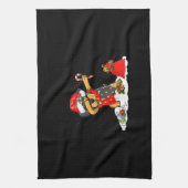 Rottweiler Dog Dabbing Funny Christmas Geschenk Geschirrtuch (Vertikal)