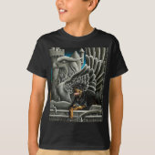 Rottweiler Dog Gargoyle Fantasy T-Shirt (Vorderseite)