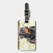 Rottweiler Dog Gepäckanhänger (Vorderseite vertikal)