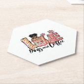 Rottweiler Dog Kaffee Lover Dog Mama Valentinstag Untersetzer (angewinkelt)