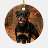 Rottweiler Dog Keramik Ornament (Vorne)