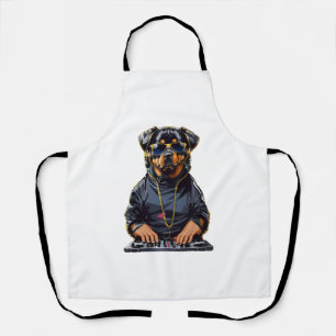 Rottweiler Dog Kimono Schürze