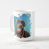 Rottweiler dog love mug  kaffeetasse (Vorderseite Links)
