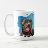 Rottweiler dog love mug  kaffeetasse (Links)