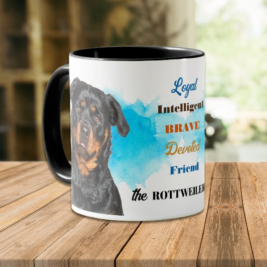 Rottweiler Dog Loyal Friend Tasse
