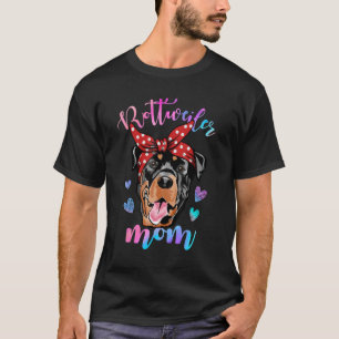 Rottweiler Dog Niedlich Mama Mutter T-Shirt