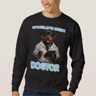 Rottweiler Dog Owner Rottie Vater Mama World's Bes Sweatshirt